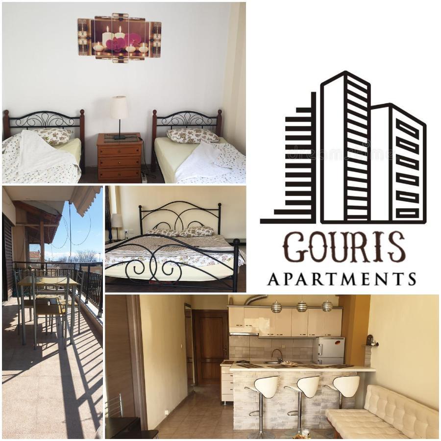 Gouris Appartements Nea Kallikrateia Ngoại thất bức ảnh