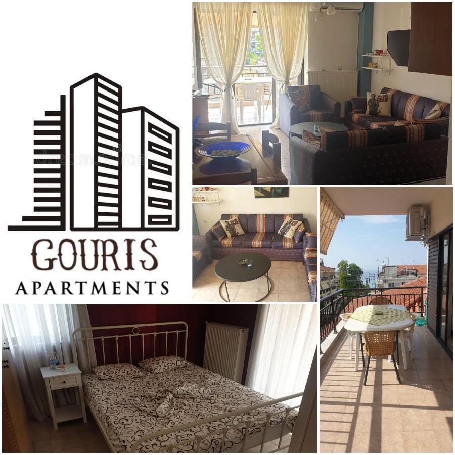 Gouris Appartements Nea Kallikrateia Ngoại thất bức ảnh